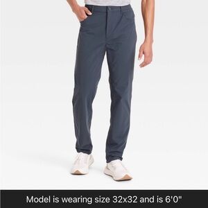 All in Motion Men's Dark Blue Chinos